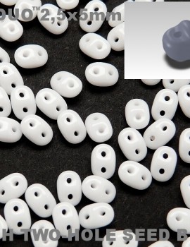 Superduo - Chalk White