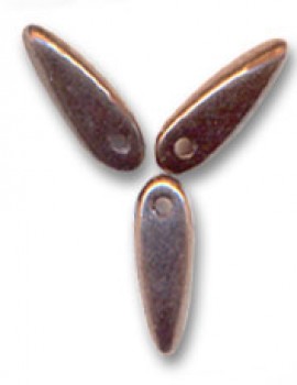 Lándzsa 3x11 mm dark bronz - 20db