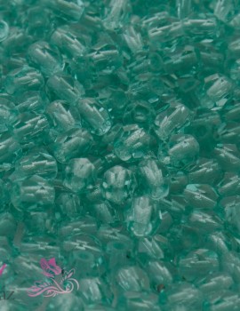 Cseh csiszolt 4mm-Light Teal-40 db