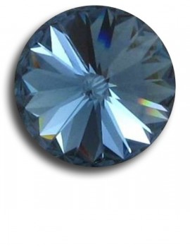 Swarovski rivoli 8 mm-Denim Blue-1 db