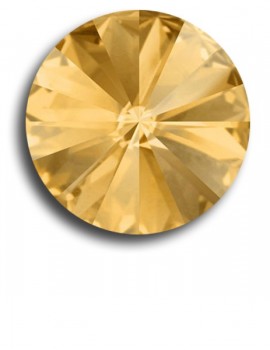 Swarovski rivoli 8 mm-Light Colorado Topas-1 db