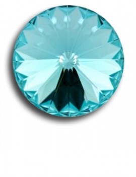 Swarovski rivoli 8 mm- Light Turquoise-1 db