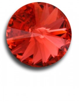 Swarovski rivoli 8 mm-Padparadscha-1 db