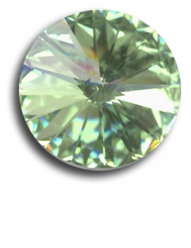 Swarovski rivoli 8 mm-Chrysolite-1 db