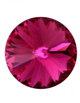 Swarovski rivoli 8 mm-Fuchsia-1 db