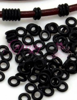 Gumi gyűrűr-4 mm-10 db