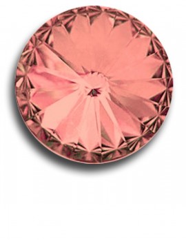 Swarovski rivoli 14 mm- Rose Peach-1 db