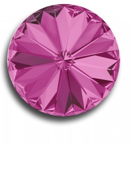 Swarovski rivoli 14 mm-Fuchsia-1 db
