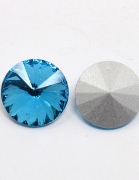14 mm rivoli-Türkiz-1 db