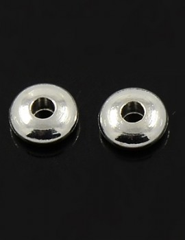 Rondella 6 mm-Ezüst-5 db