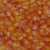 Cseh csiszolt 4 mm-Coated Fuchsia Lemon-40 db