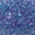 Cseh csiszolt 4 mm-Dual Coated Pink Blue-40 db