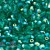 Cseh csiszolt 4mm- Emerald AB-40 db