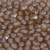 Cseh csiszolt 4mm-Copper Smoky Topas-40 db