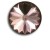 Swarovski rivoli 8 mm-Crystal Antique Pink-1 db