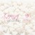 Kheops par Puca 6 mm-Opaque White Ceramic Look-10 gr