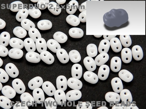 Superduo - Chalk White