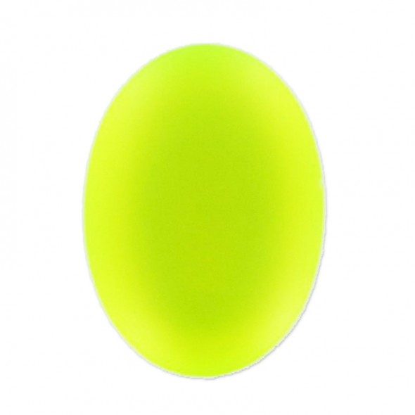 Lunasoft Cabochon 25x18 mm - Fluoreszkáló sárga