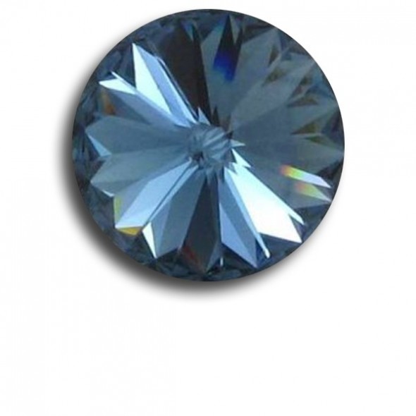 Swarovski rivoli 8 mm-Denim Blue-1 db