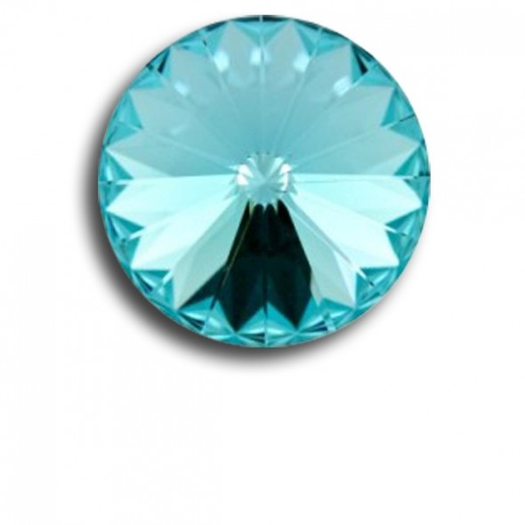 Swarovski rivoli 8 mm- Light Turquoise-1 db