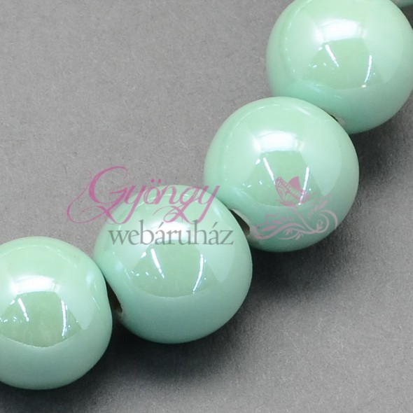 8 mm porcelán-aqumarin-5 db