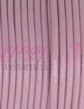 2 mm bőrszál-Rózsaszín