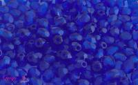 Cseh csiszolt 4mm-Opaque Blue -40 db