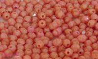 Cseh csiszolt 4mm-Pink Coral-40 db