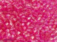 Cseh csiszolt 4mm-Coated Hot Cranberry-40 db