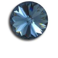 Swarovski rivoli 8 mm-Denim Blue-1 db