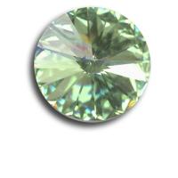 Swarovski rivoli 8 mm-Chrysolite-1 db