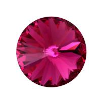 Swarovski rivoli 8 mm-Fuchsia-1 db