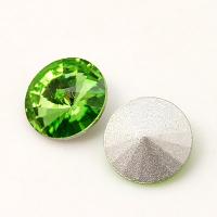 18 mm rivoli-Peridot-1 db